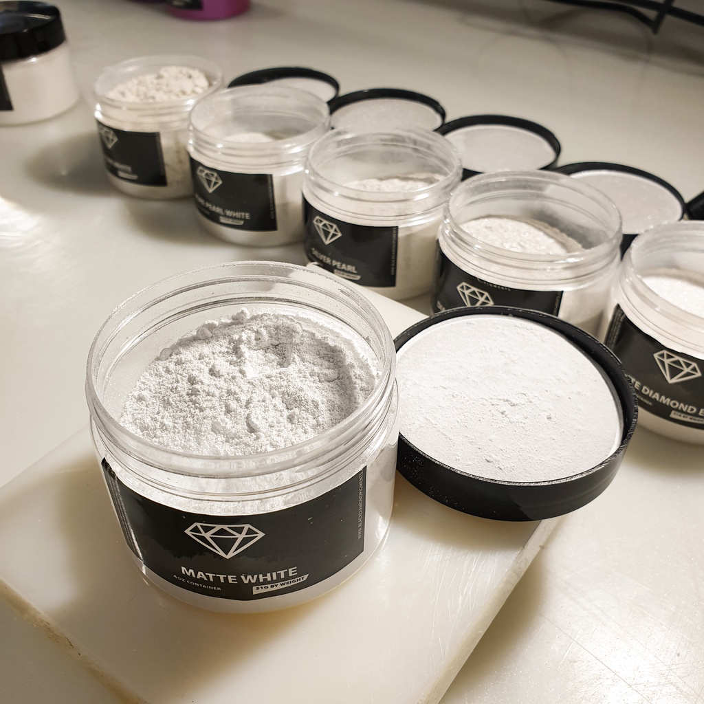 

5 GR BLACK DIAMOND PIGMENT SINGLE TONE MATTE WHITE