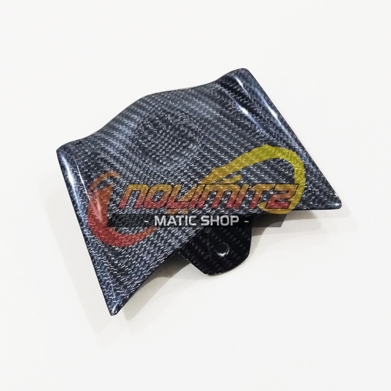 Cover Ducktail Atas Stoplamp Carbon Kevlar Part ORI Aerox 155 Connect