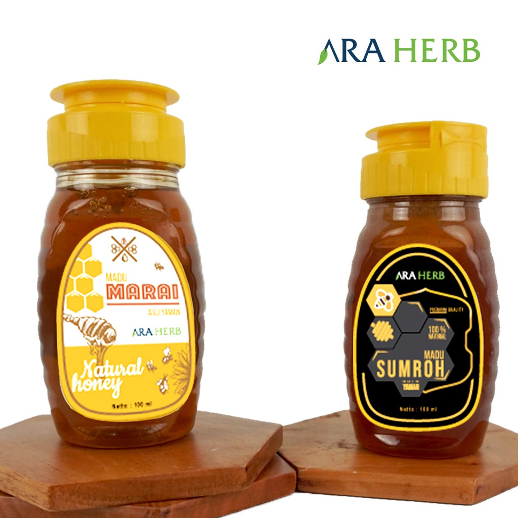 

Madu Marai Sumroh Import Yaman Asli 100ml / 150gr Madu Murni Yaman ARA HERB