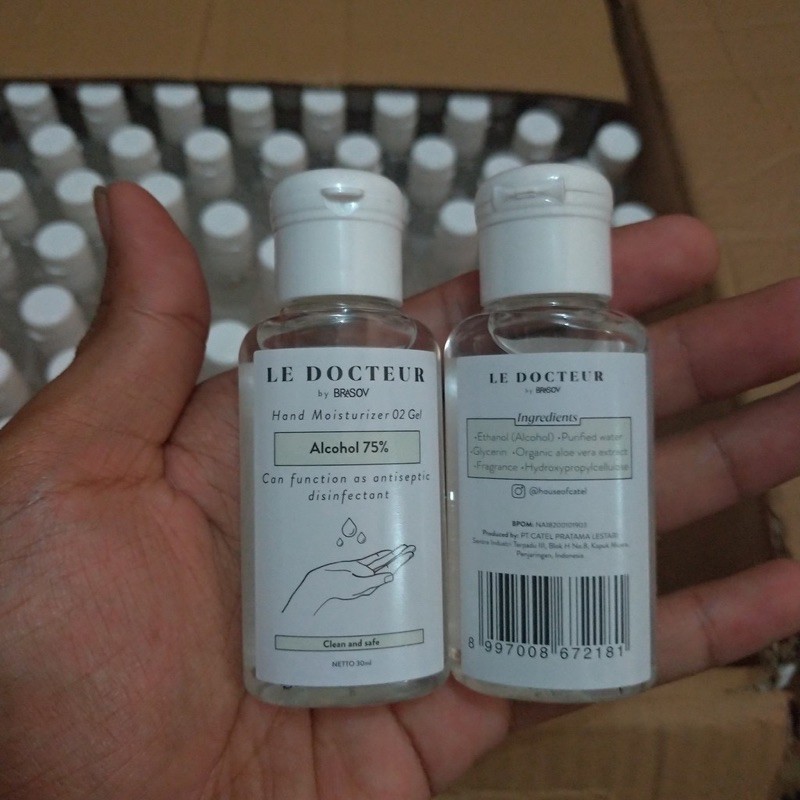 HANDSANITIZER LE DOCTEUR 60 ML GEL