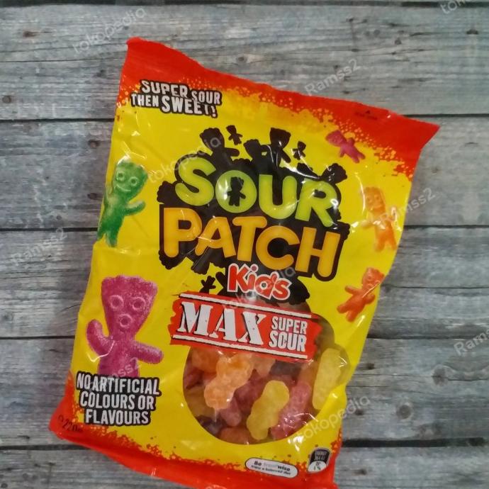 

The Sour Patch Kids Max Confectionary Co Permen Jelly Candy Aussie