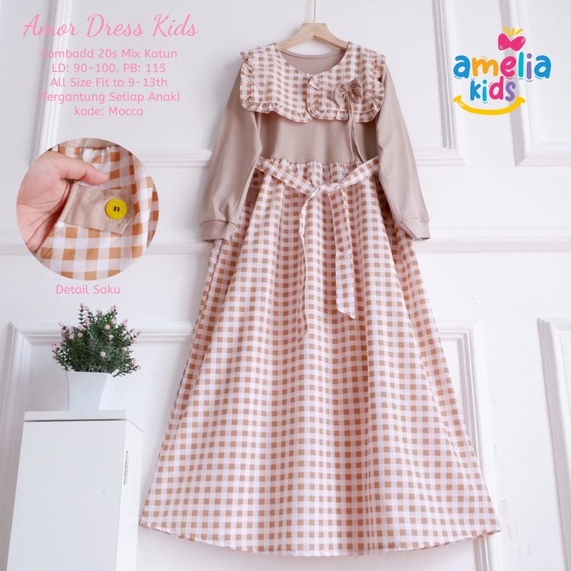 Amor dress kids ORI by amelia