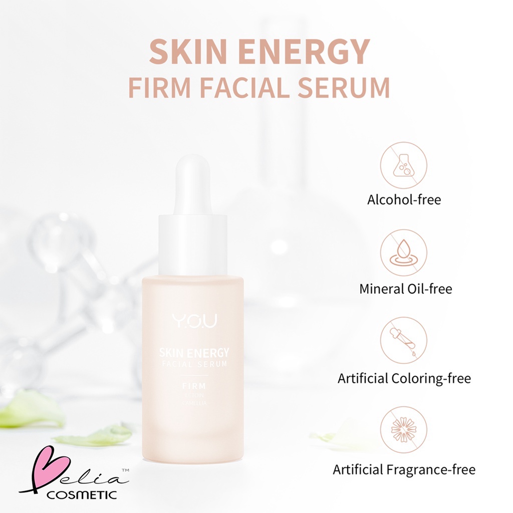 ❤ BELIA ❤ YOU Skin Energy Facial Serum 20ml | Brightening | Balance | Firm | Soothe | Hydrate Serum | BPOM