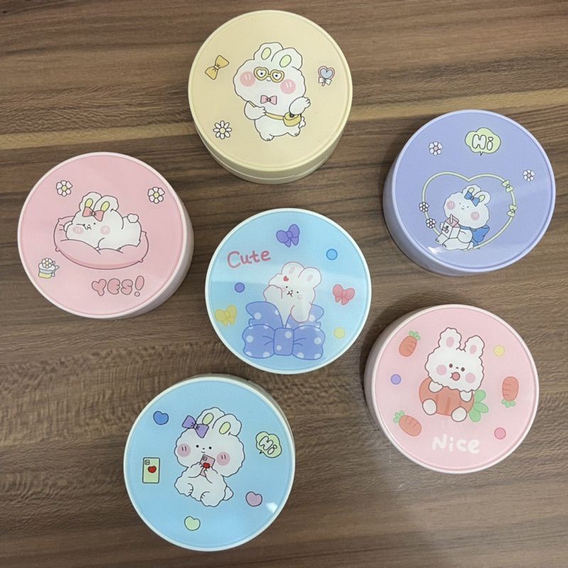 KOTAK SOFTLENS RABBIT &amp; BEAR / TEMPAT SOFTLENS / TRAVEL KIT SOFTLENS