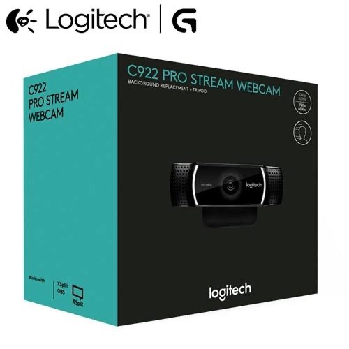 Logitech C922 Pro HD Stream Webcam 1080p