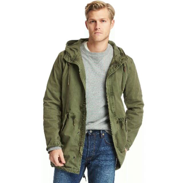Jaket Cowok GAP Parka Jacket Original SIZE L