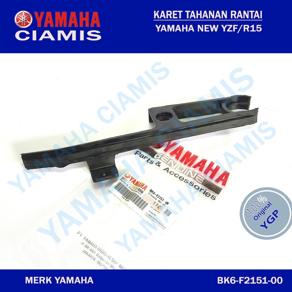 Karet Tahanan Pelindung Rantai Motor Yamaha R15 R25 Original Yamaha Bk6