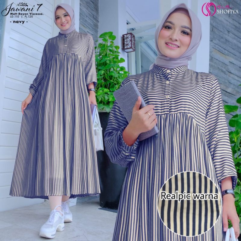 JAWANI MAXY DRESS SALUR ORI BY SHOFIYA