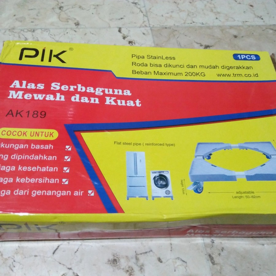 Alas Kulkas/ Roda Kulkas/ Stand kulkas PIK Besi AK 288