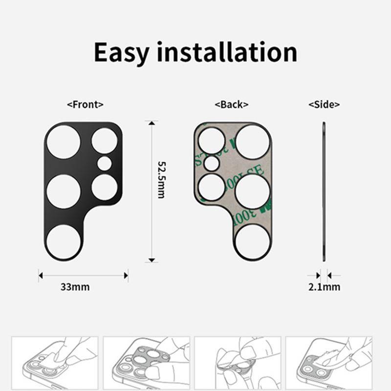 Pelindung Lensa Kamera Bahan Metal Untuk samsung Galaxy s22 s22plus s22ultra