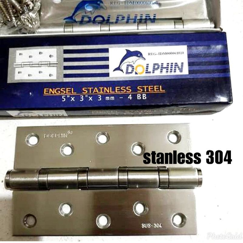 Engsel pintu stanless 304