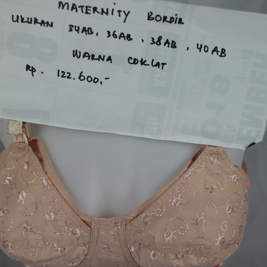 BRA MATERNITY BORDIR BH MENYUSUI BH HAMIL ORIGINAL