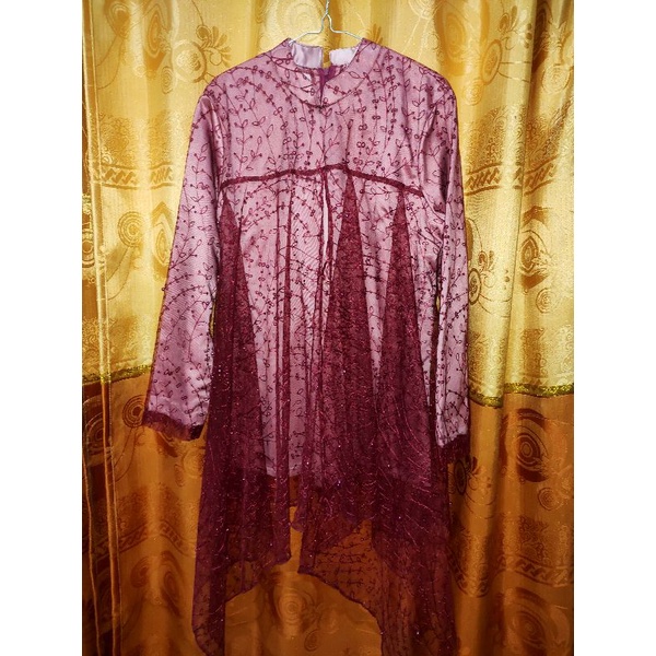 tunik pesta atasan tile