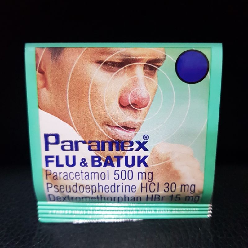 Paramex Flu &amp; Batuk (PER STRIP @ 4 TABLET)