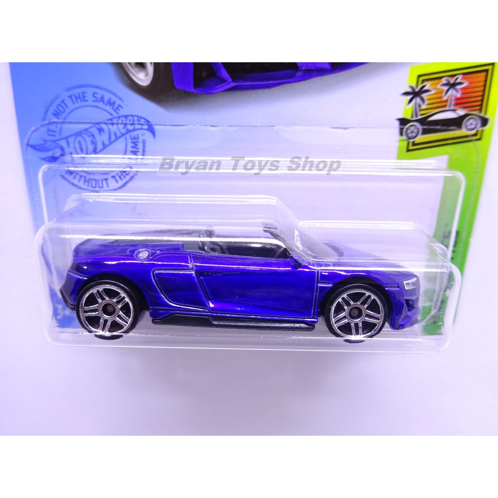 Hot Wheels 2019 Audi R8 Spyder Biru