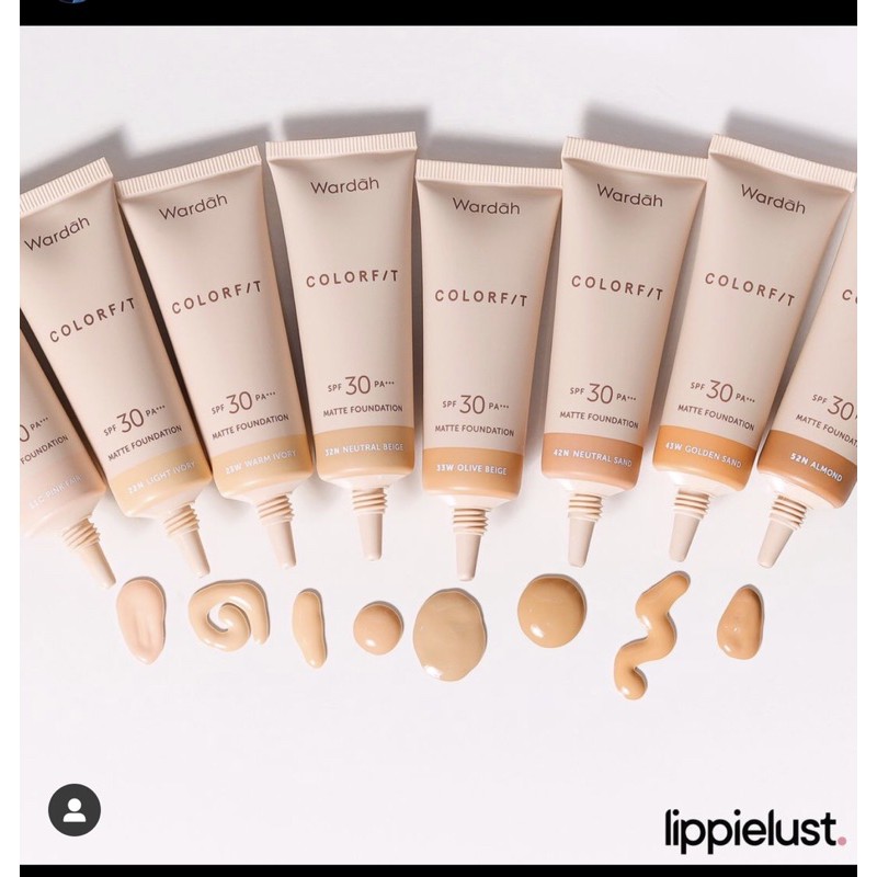 Wardah Colorfit Matte Foundation
