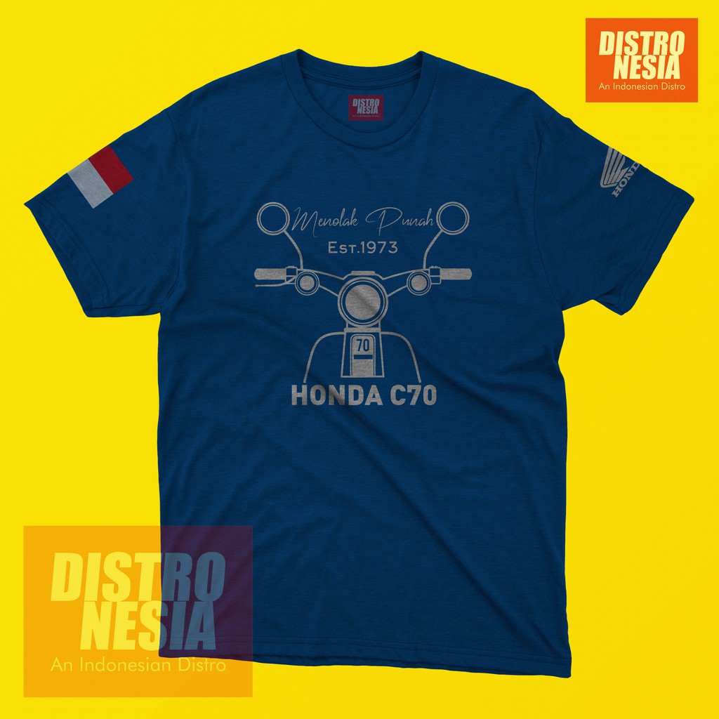 BAJU C70 INDONESIA CLASSIC KAOS HONDA C 70