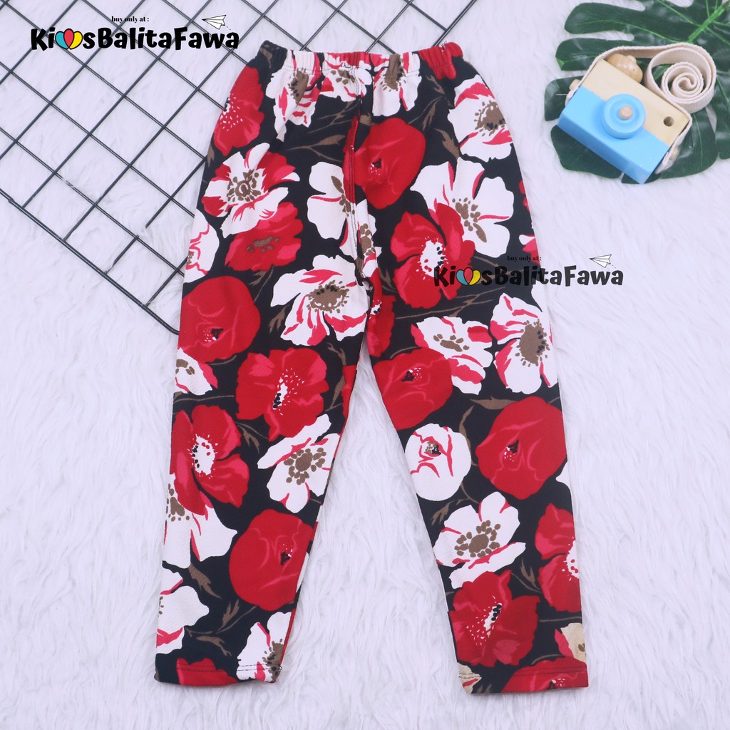 Legging Caramel uk Bayi - 7 Tahun / Celana Panjang Ketat Leging Anak Perempuan Lejing Laging Bahan Premium Motif