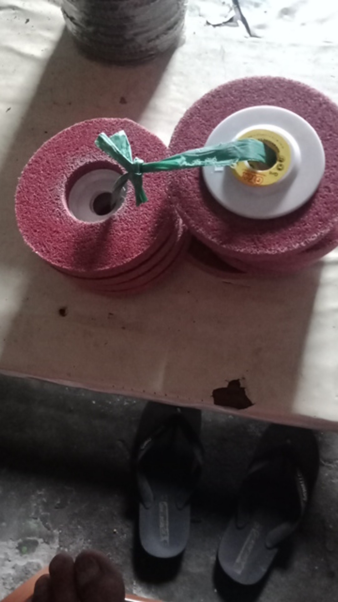 Gtek Mata Gerinda Poles Stainless Non Woven 4 No 120 Merah