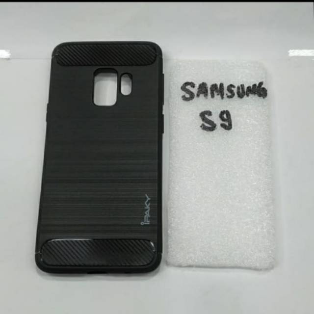 karet SAMSUNG S9 softcase ipaky SAMSUNG S9 silikon karet hitam