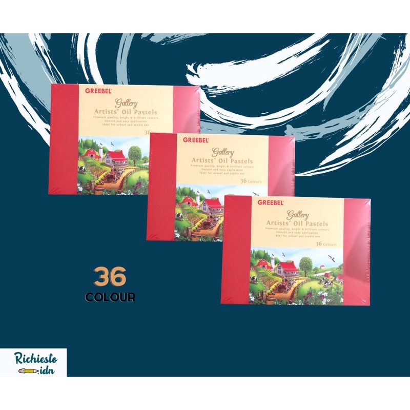 

Greebel Crayon Oil Pastel Artist 36/Krayon 36 Warna/Crayon