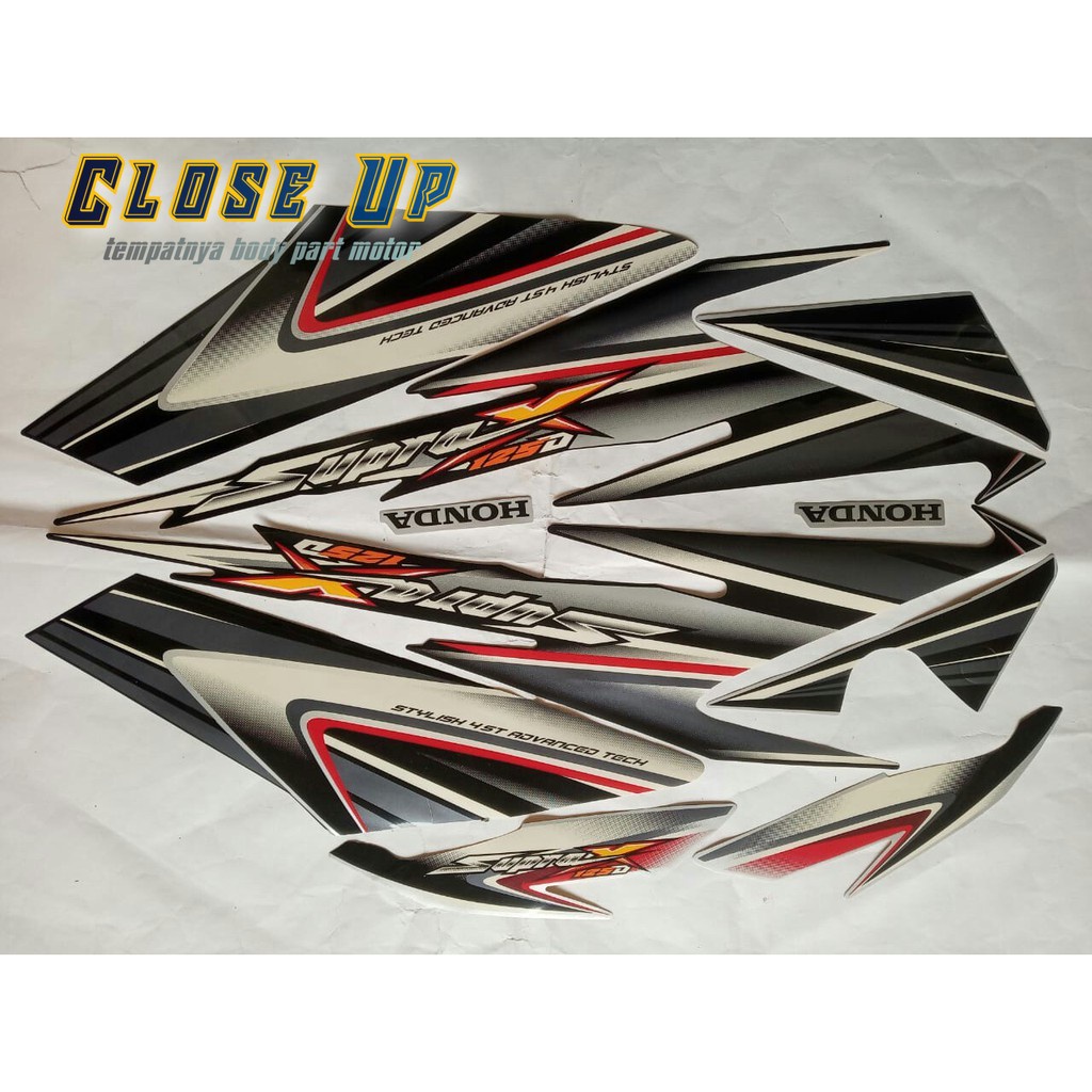 stiker striping supra x 125 2006