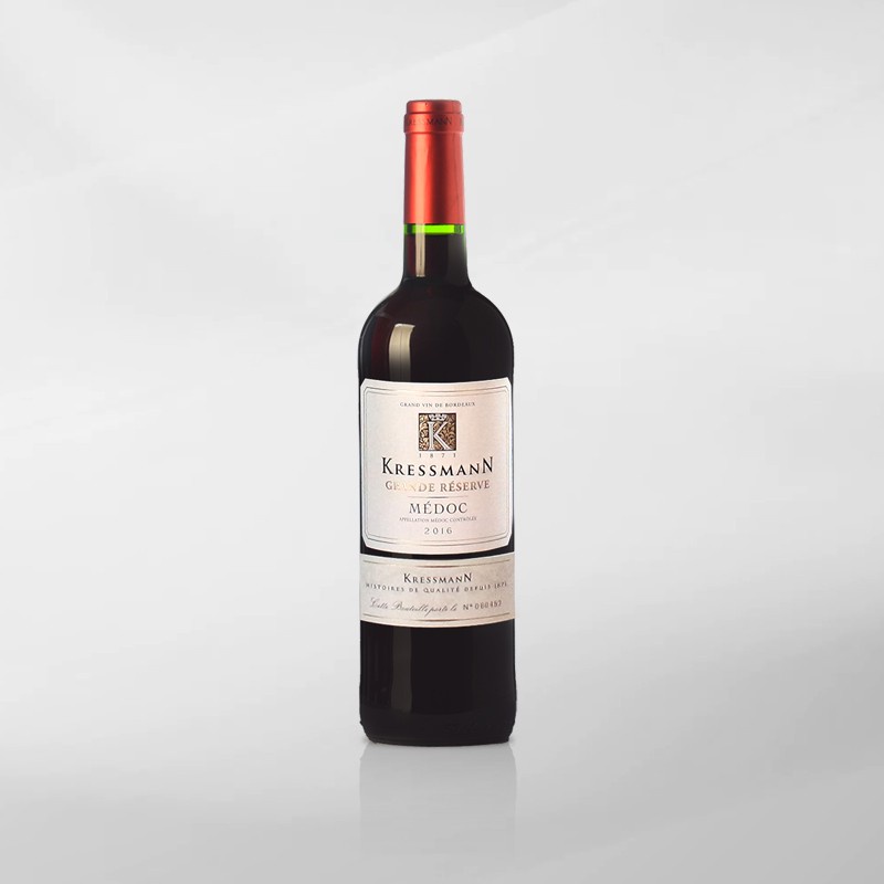 Kressmann Medoc Grand Reserve 750 Ml ( Original &amp; Resmi By Vinyard )