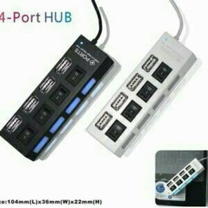 USB Hub 4Port USB2.0 with Switch on/off