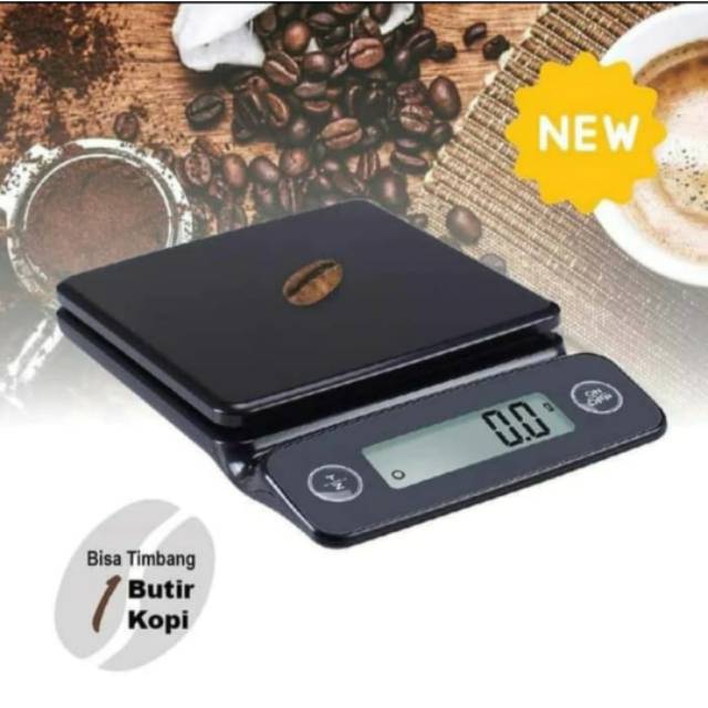 HARNIC HELES COFFEE SCALE HL 3850 ORI - Timbangan Dapur Digital HL3850