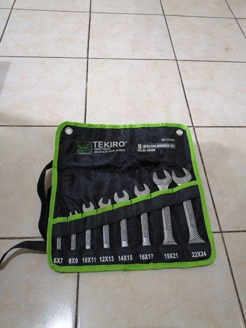 Tekiro Kunci Pas Set 8 Pcs ( 6 - 24 Mm )