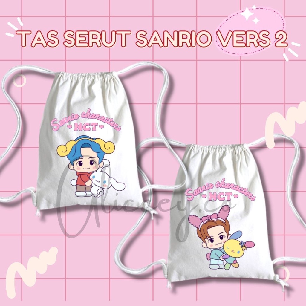 TAS SERUT NCT X SANRIO VER 2 || TAS SANRIO NCT