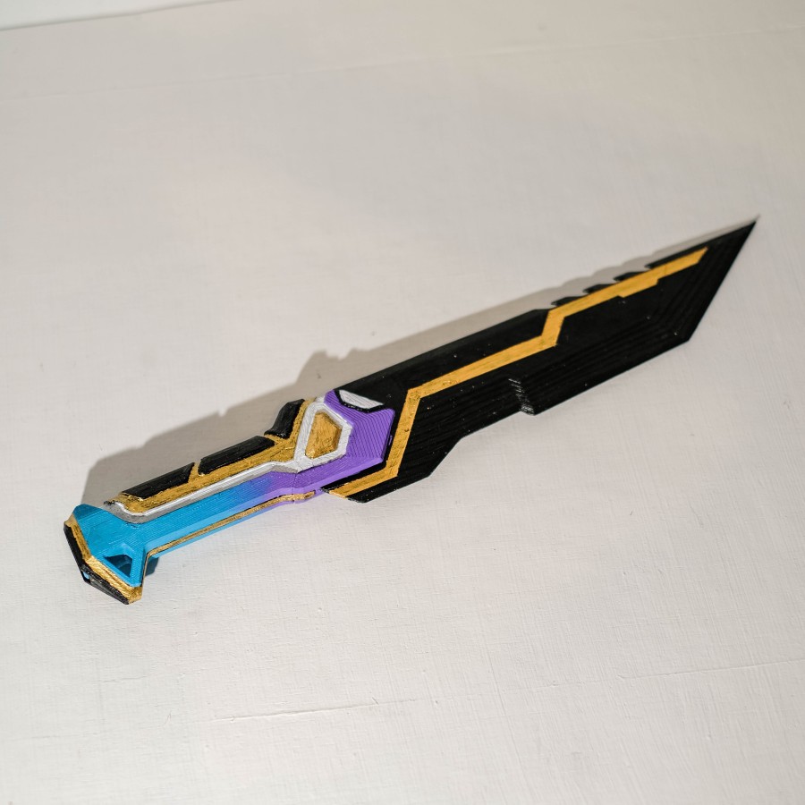 Valorant Glitchpop Dagger life size