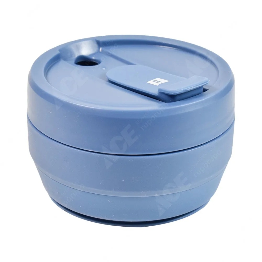 Ace Ataru 450 Ml Mug Silikon Lipat - Biru