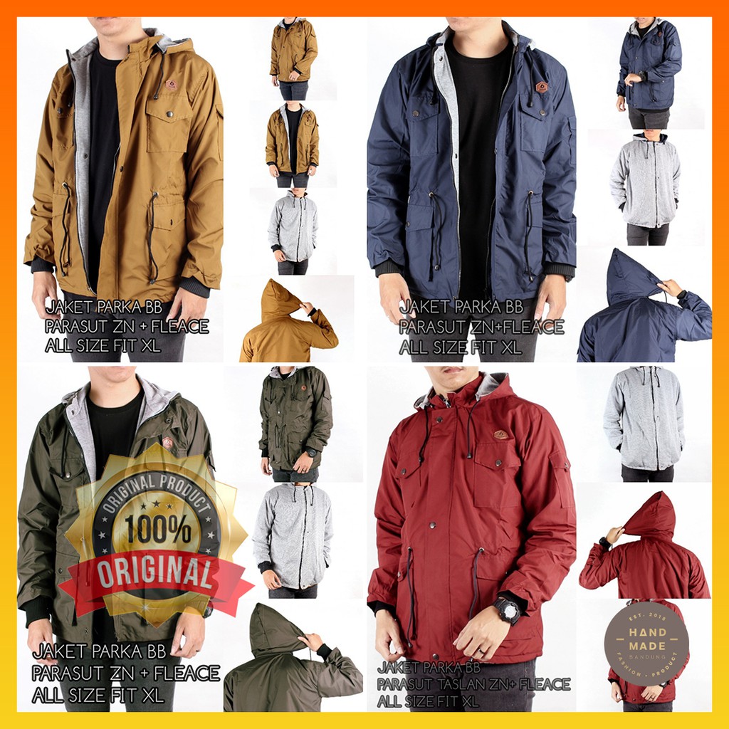 JAKET PARKA BULAK BALIK JAKET OUTDOOR JAKET GUNUNG JAKET PRIA JAKET BB