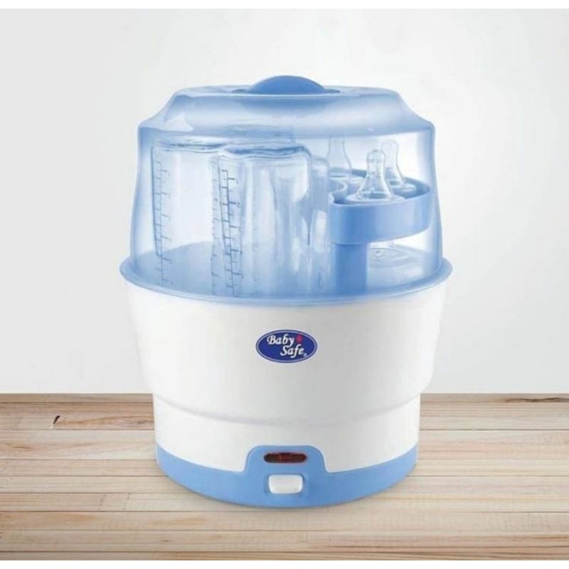 Baby Safe Bottle Express Steam Sterilizer (LB317)/Alat Steril Botol