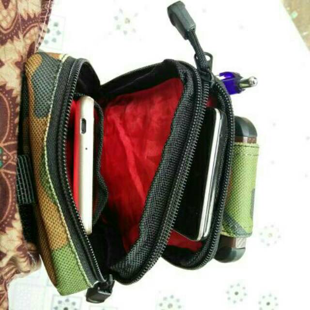 Tas hp tactical pinggang army 1188/08 murah komplit