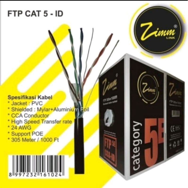 zimmlink FTP CAT 5 CCA ID