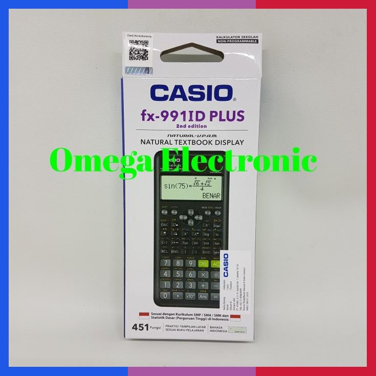 

Casio Fx 991 Id Plus Scientific Kalkulator