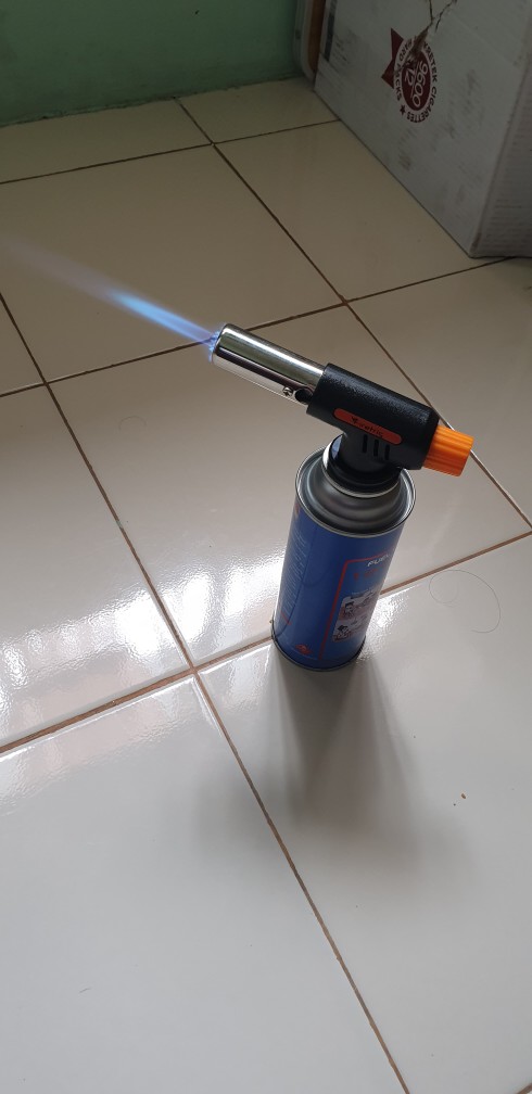 Firetric Flame Gun Portable Gas Torch - 807 [hitam Kuning]