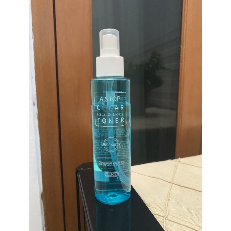 a stop clear face&body toner