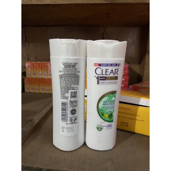 CLEAR BOTOL 70ml