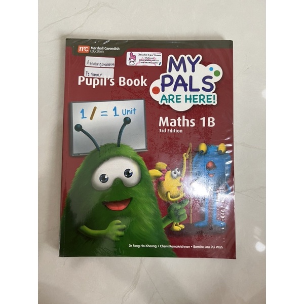 

My Pals Are Here ! Maths 1B 3rd Edition