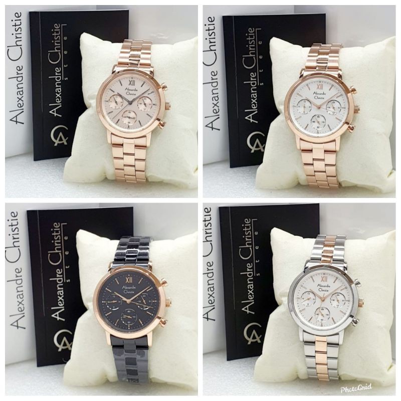 Jam Tangan Wanita Alexandre Christie 2901 Original