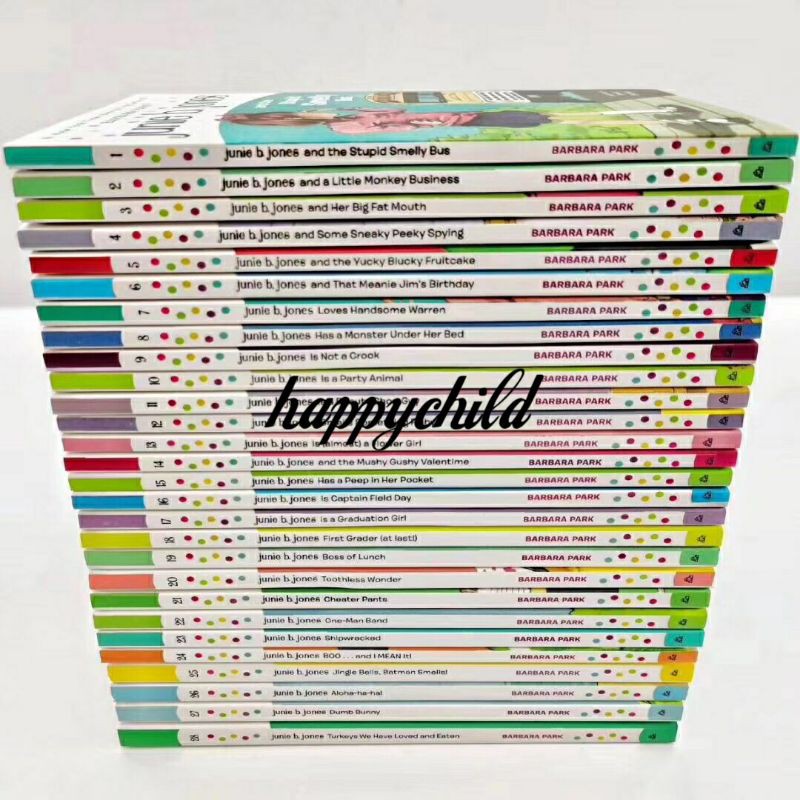 Junie B jones books in a bus 28 books/ new york times bestselling/buku anak/buku impor happychild