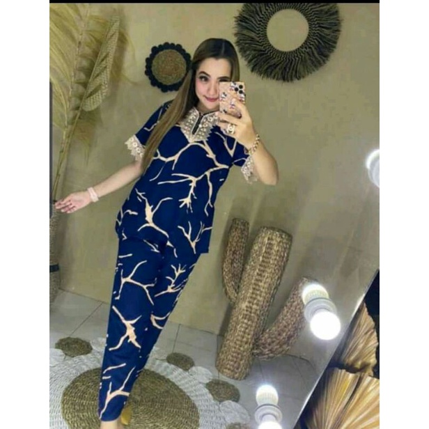 DASTER ARAB | SETELAN CP | SETELAN CP RENDA ( MOTIF AKAR)  RAYON GRADE A | SETELAN KEKINIAN | ONE SE