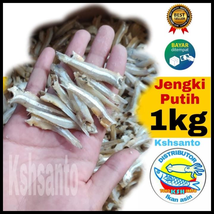 

Ikan Asin Teri Jengki Putih 1Kg