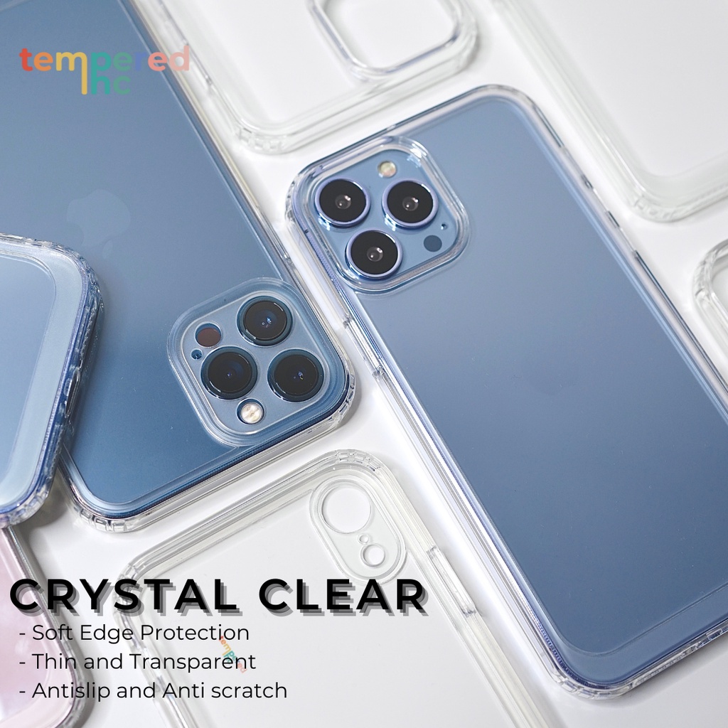 NEW !! Premium Crystal Clear Iphone Case ( Iphone 7 - 13 pro max