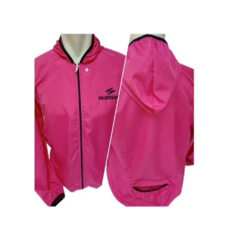 jaket parasut shimano/jaket olahraga/bersepeda/joging/lari