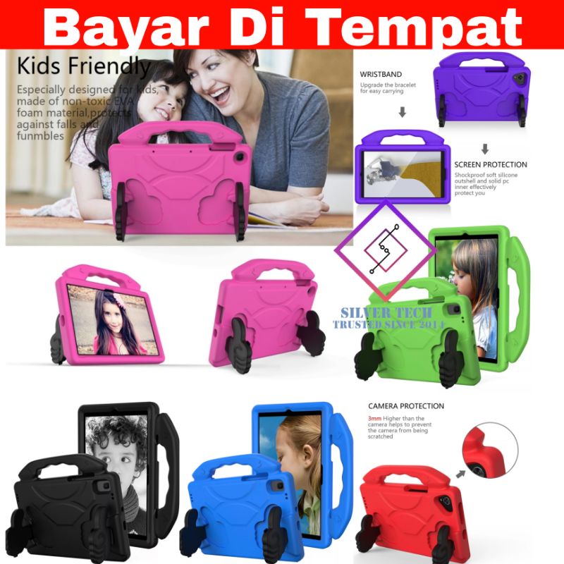 Case Tablet untuk Samsung Tab A8 2020 8" T295 / T290 Softcase Tablet Silikon Tablet anak