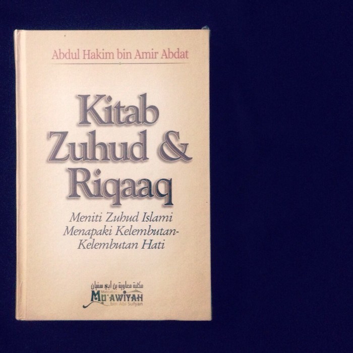 MUST HAVE!! KITAB ZUHUD DAN RIQAAQ TERMURAH